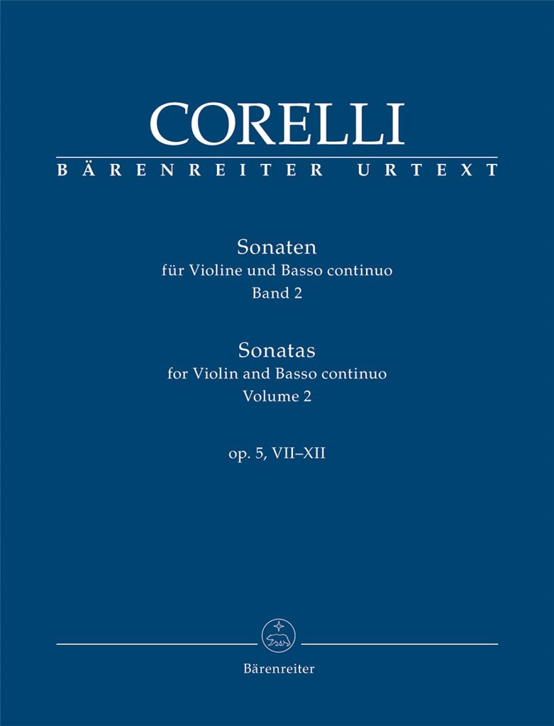 Sonatas For Violin & Basso Continuo Op. 5, VII-XII